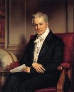 Joseph Stieler Alexander von Humboldt oil painting on canvas